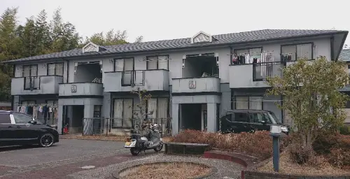 大和郡山市小泉町のアパートの外壁塗装と屋根塗装を行いましたの画像