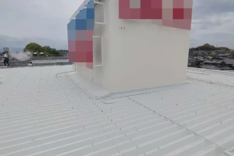奈良県北葛城郡の工場の外壁塗装、屋根塗装の施工事例をご紹介！の施工画像