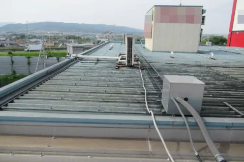 奈良県北葛城郡の工場の外壁塗装、屋根塗装の施工事例をご紹介！の施工画像