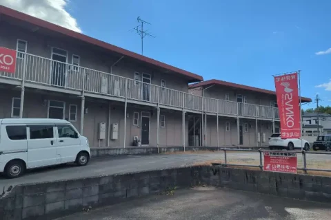 奈良県北葛城郡のアパートの外壁塗装、屋根塗装工事の施工事例の施工画像