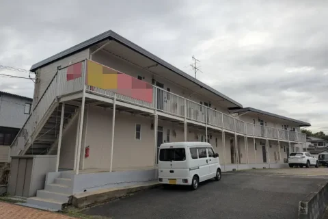 奈良県北葛城郡のアパートの外壁塗装、屋根塗装工事の施工事例