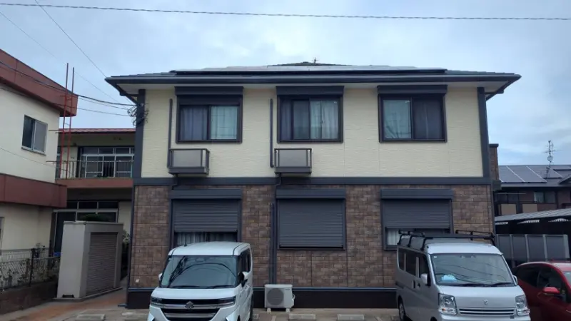 奈良県北葛城郡のアパート｜外壁塗装・屋根塗装の施工事例を紹介の画像